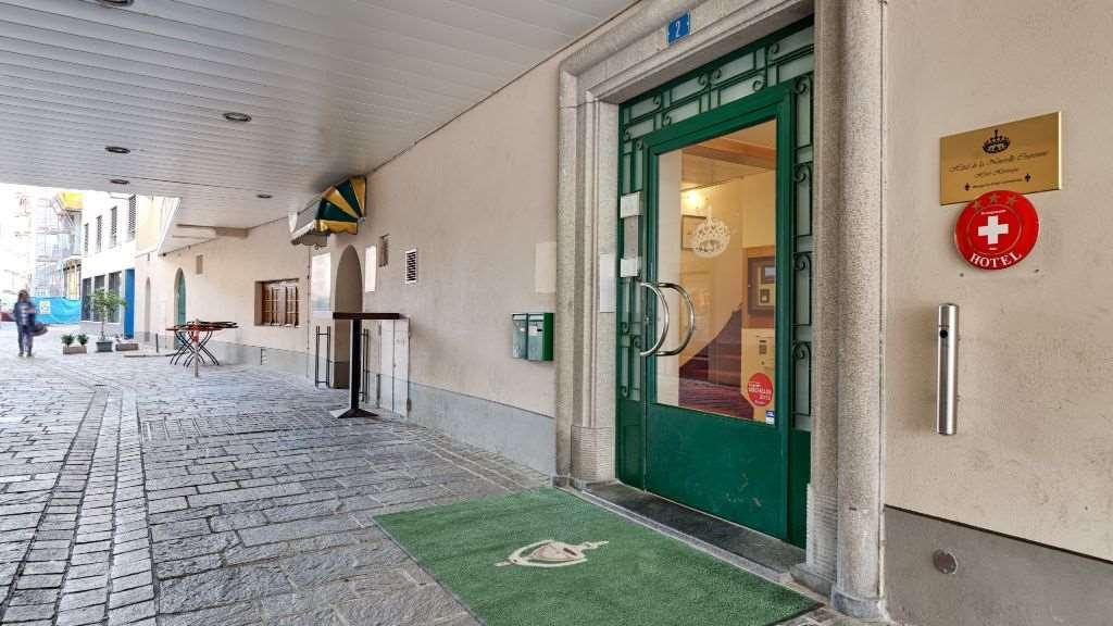Hotel De La Couronne Морж Экстерьер фото